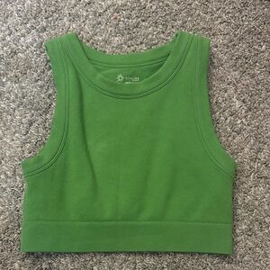 Opolis Green Women's Crop Top